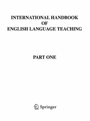 cover image of International Handbook of English Language Teaching